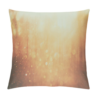 Personality  Background Image Of Light Burst Among Trees. Image Is Retro Filtered Instagram Style. Pillow Covers