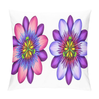 Personality  Passion Flowers Set Pillow Covers