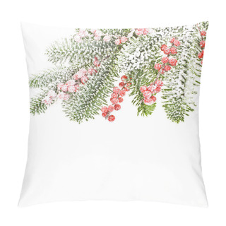 Personality Christmas Motifs And Tree Branches Pillow Covers