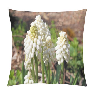 Personality  White Flowers Of The Valley Of The Forest Pillow Covers