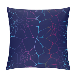 Personality  Vector Abstract Background.  Vector Illustration. Pillow Covers