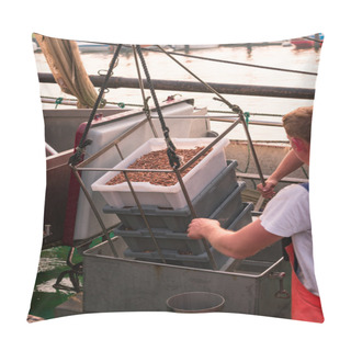 Personality  Sea Shrimp Boat Pillow Covers