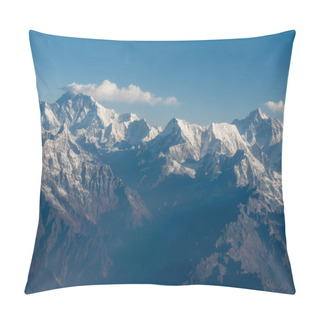 Personality  Rugged Himalayan Mountains In Morning Light Pillow Covers