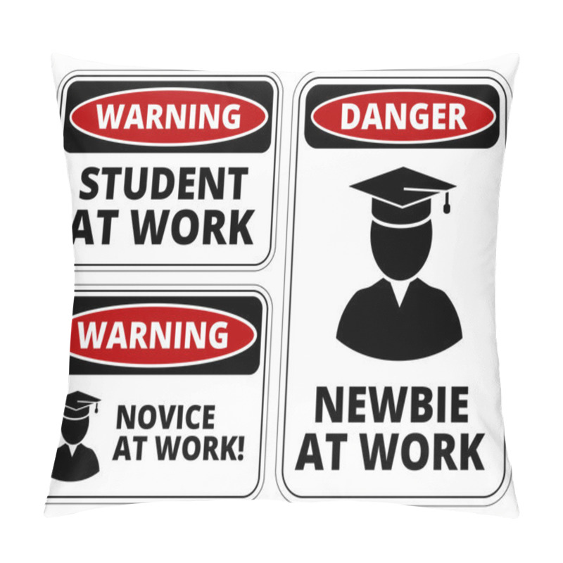 Personality  Joke Sign Pillow Covers