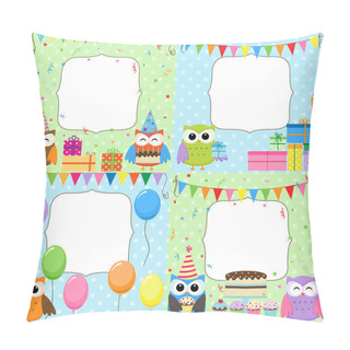 Personality  Birthday Party Cards Pillow Covers