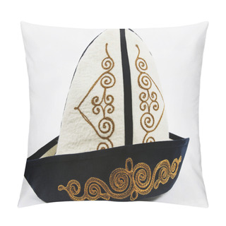 Personality  Kyrgyz National Headwear For Men. Pillow Covers