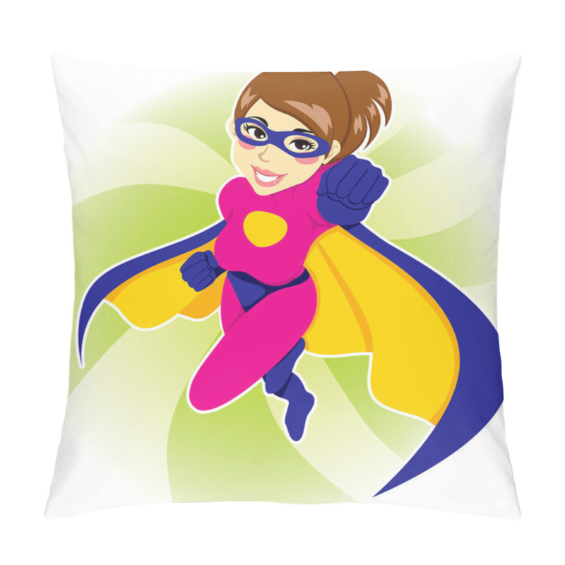 Personality  Superhero Woman pillow covers