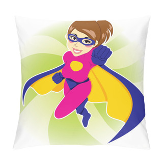 Personality  Superhero Woman Pillow Covers