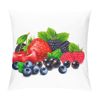 Personality  Bunch Of Berries Composition Pillow Covers