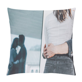 Personality  Intimacy Schools, Closeness, How To Improve Your Relationships Concept. Love, Sex, Romantic Life, Feeling And Intimacy. Pillow Covers