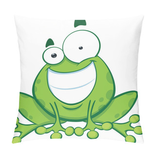 Personality  Cartoon Frog Pillow Covers