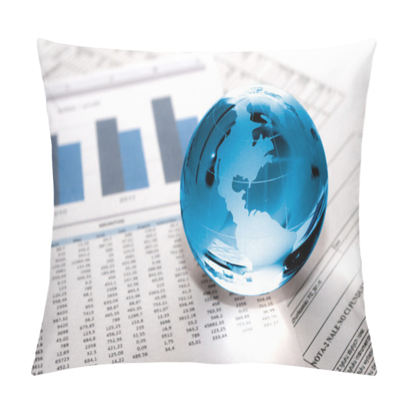 Personality  glass globe business. Global Market pillow covers