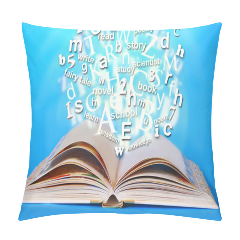 Personality  Opened book of wisdom pillow covers