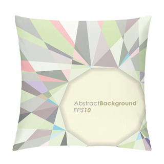 Personality  Fractal Abstract Background Diamond Pillow Covers