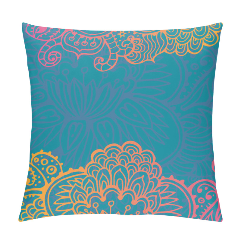 Personality  Abstract floral card pillow covers