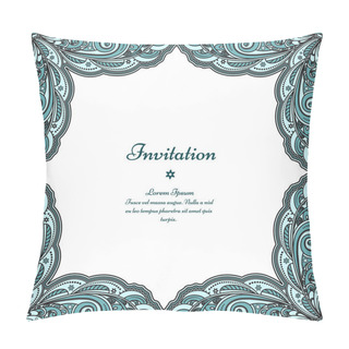 Personality  Ornamental Square Frame Pillow Covers