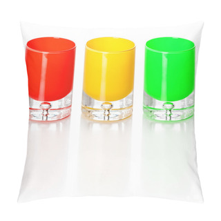 Personality  Three Color Glasses Pillow Covers