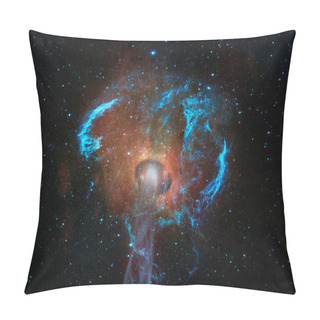 Personality  Worm Hole Funnel, Science Fiction Background. Elements Of This Image Furnished By NASA. Pillow Covers