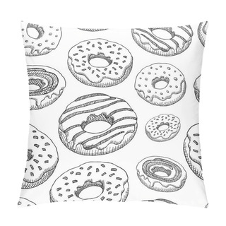 Personality  Coffee Seamless Pattern Vector Sweet Pillow Covers