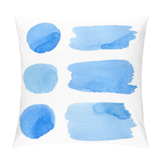 Personality  Set Of Watercolor Stripes. Pillow Covers