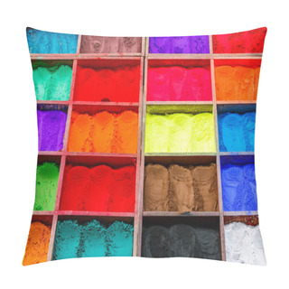 Personality  Natural Paint Powders Pillow Covers