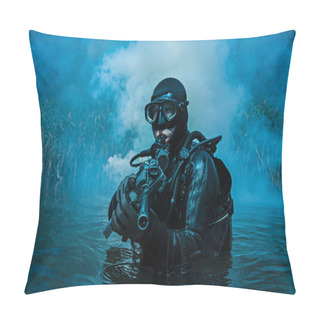 Personality  Navy SEAL Frogman Pillow Covers
