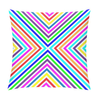 Personality  Varicolored Squares, Lines. Seamless Pattern 2. Pillow Covers