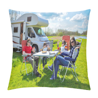 Personality  Family Vacation, RV (camper) Travel With Kids Pillow Covers