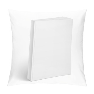 Personality  Blank Vertical Softcover Book Template. Pillow Covers