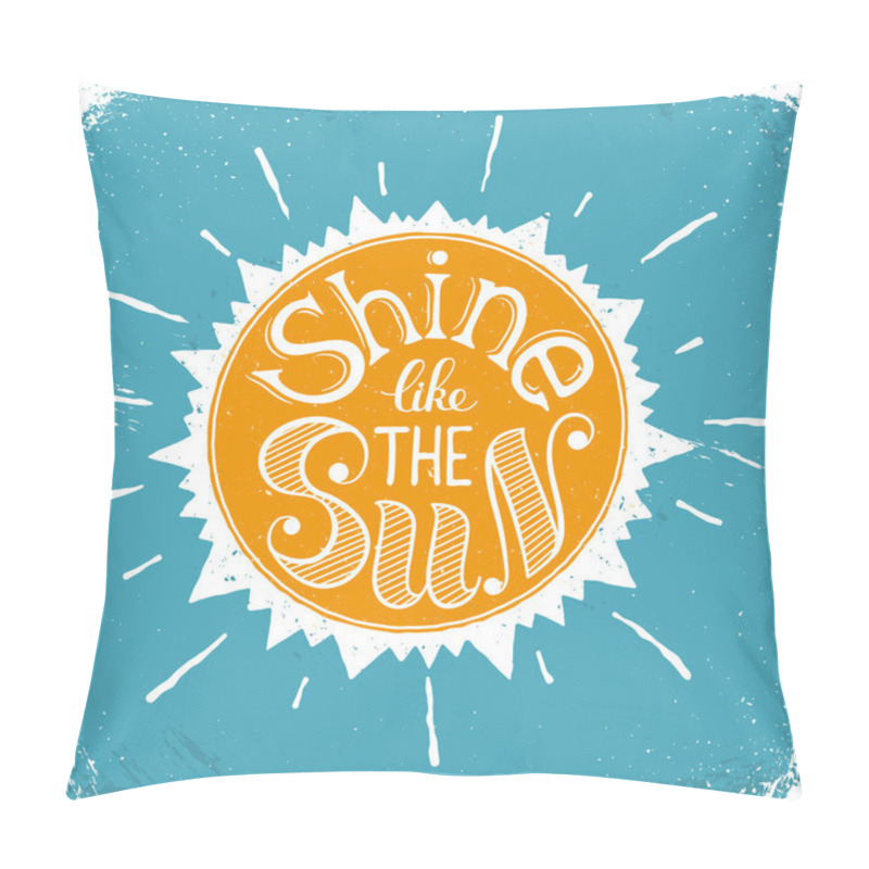 Personality  Inspiring lettering poster pillow covers