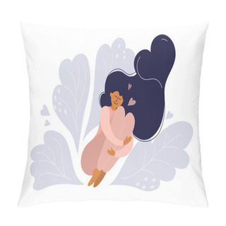 Personality  Body Positive And Self Care Illustration Pillow Covers