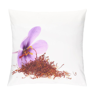 Personality  Dried Saffron Spice And Saffron Flowers Pillow Covers