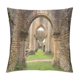 Personality  Ancient Orval Abbey Pillow Covers