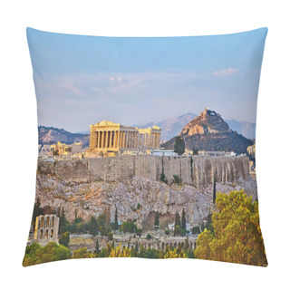 Personality  Acropolis At Sunset Pillow Covers