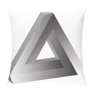 Personality  3D Triangle Of Tribar Pillow Covers