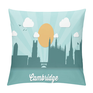 Personality  Cambridge UK Skyline Pillow Covers