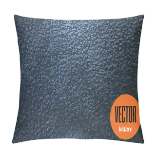 Personality  Vector Leather Texture Dark Background Pillow Covers