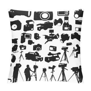 Personality  Cameras Pillow Covers