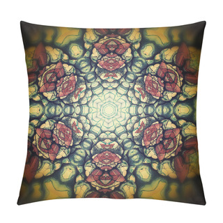Personality  Mandala Yellow Brown Flower Pillow Covers