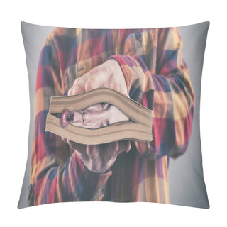 Personality  Crushed By The Book Pillow Covers
