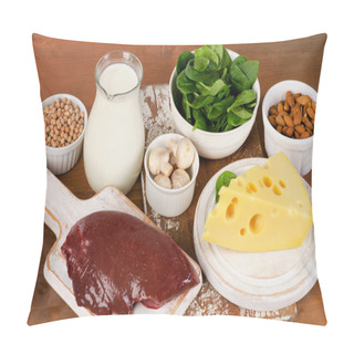 Personality  Food Sources Of Vitamin B2 Pillow Covers