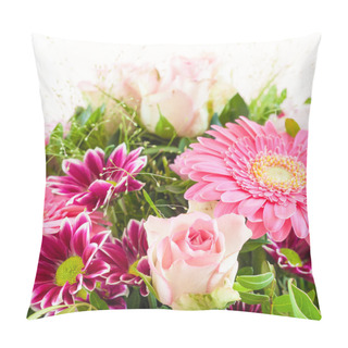 Personality  Colorful Summer Flowers Pillow Covers
