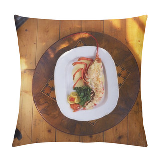Personality  The Dublin Lawyer, A Traditional Irish Lobster Dish Pillow Covers