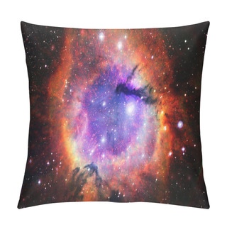 Personality  Landscape Of Star Clusters. Beautiful Image Of Space. Cosmos Art. Pillow Covers