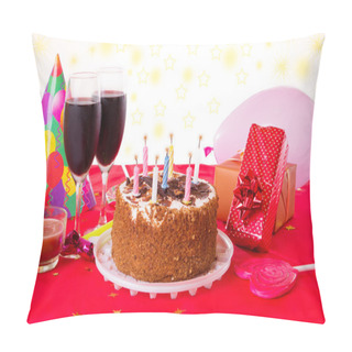 Personality  Birthday Table Pillow Covers