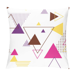 Personality  Design Of Triangles Pattern Pillow Covers