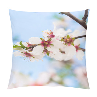 Personality  Flowering Sweet Almond Tree Pillow Covers
