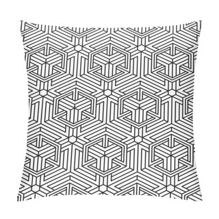 Personality  Seamless Optical Ornamental Pattern  Pillow Covers