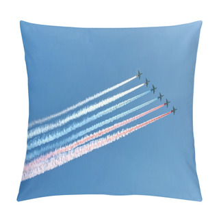 Personality  Russian Army Military Jets During Military Parade Pillow Covers