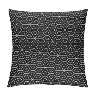 Personality  Vector Modern Seamless Geometry Pattern Flower Pillow Covers